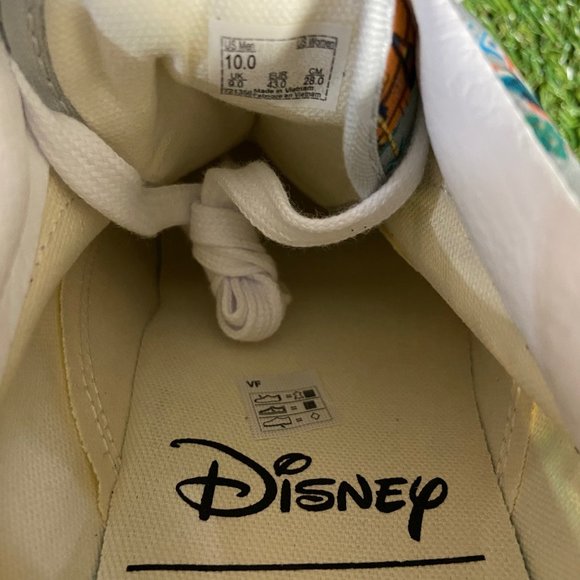 Men\'s Vans Old Skool Disney 50th Walt Disney World Map Rare Casual Shoes Size 10